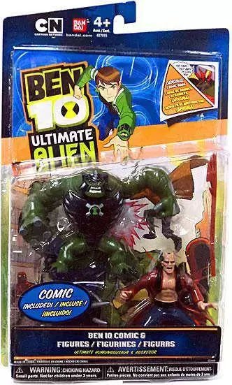 Ben 10 Ultimate Alien - Ultimate Humungousaur and Aggregor Comic Pack