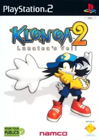 Jeux PS2 - Klonoa 2 - Lunatea\'s Veil