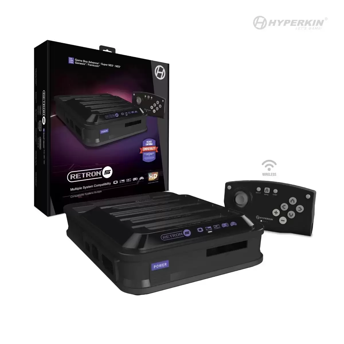Mini Consoles - RetroN 5 HD - Black