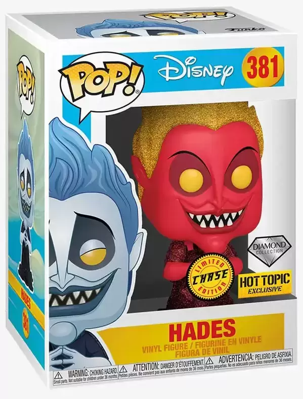 POP! Disney - Hercules - Hades Diamond Collection Red