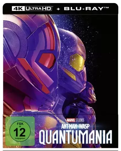 Blu-ray Steelbook - Ant-Man and the Wasp: Quantumania, 1 4K UHD-Blu-ray + 1 Blu-ray (Steelbook)
