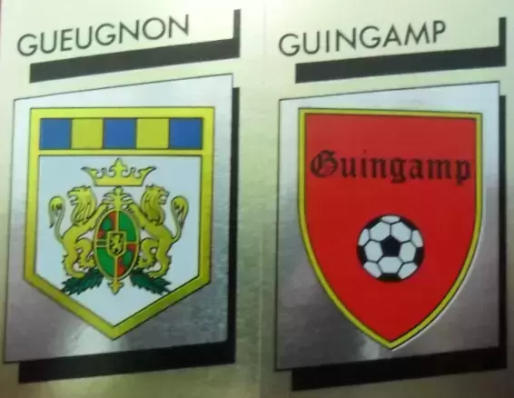 Foot 89 en Images - Ecusson Gueugnon / Guingamp - Division 2 (Groupe A)