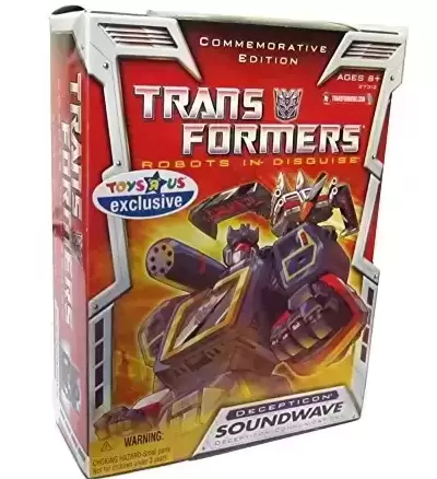 Transformers Robots in Disguise - Classic Deluxe - Commemorative Edition - Soundwave w/ Laserbeak & Ravage