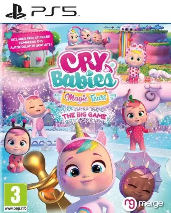 PS5 Games - Cry Babies Magic Tears : The Big Game