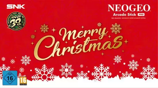 Mini consoles - NEOGEO Arcade Stick Pro 30th Anniversaire Christmas Edition
