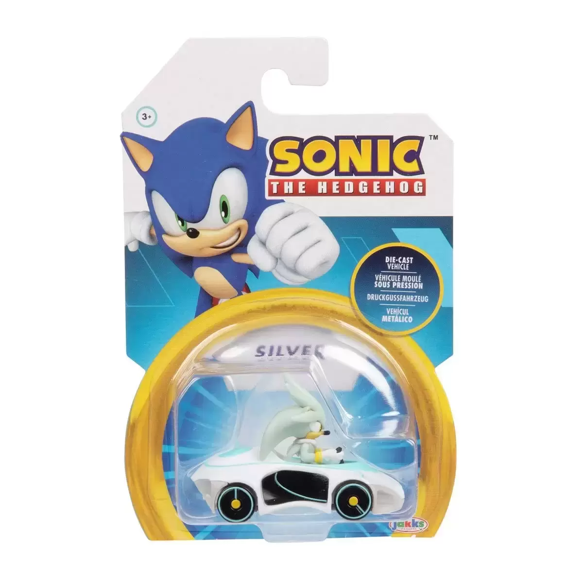 Sonic the Hedgehog Die-Cast - Silver