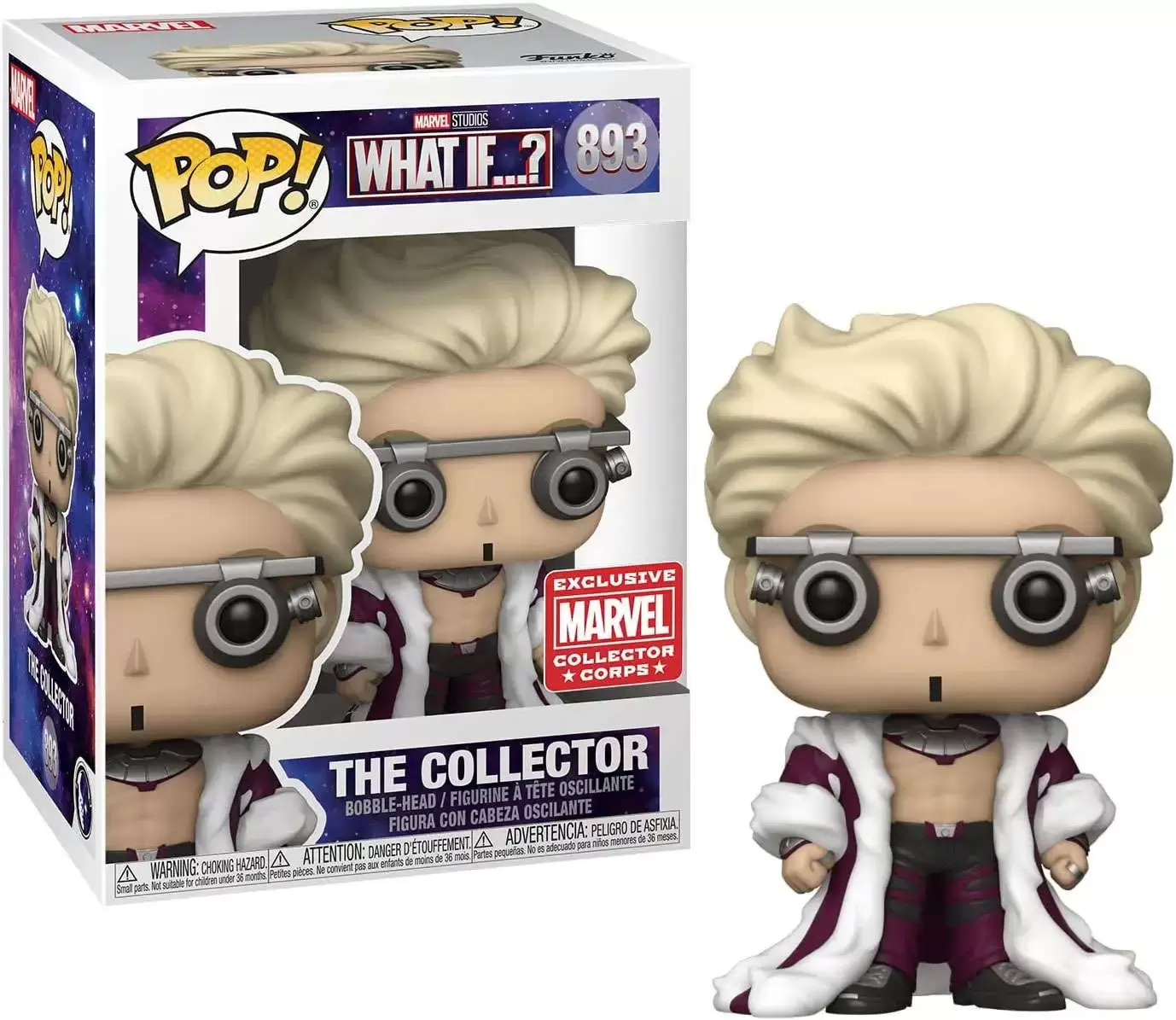  Marvel Studios Legends Series The Collector & Grandmaster SDCC  2019 Exclusive : Toys & Games