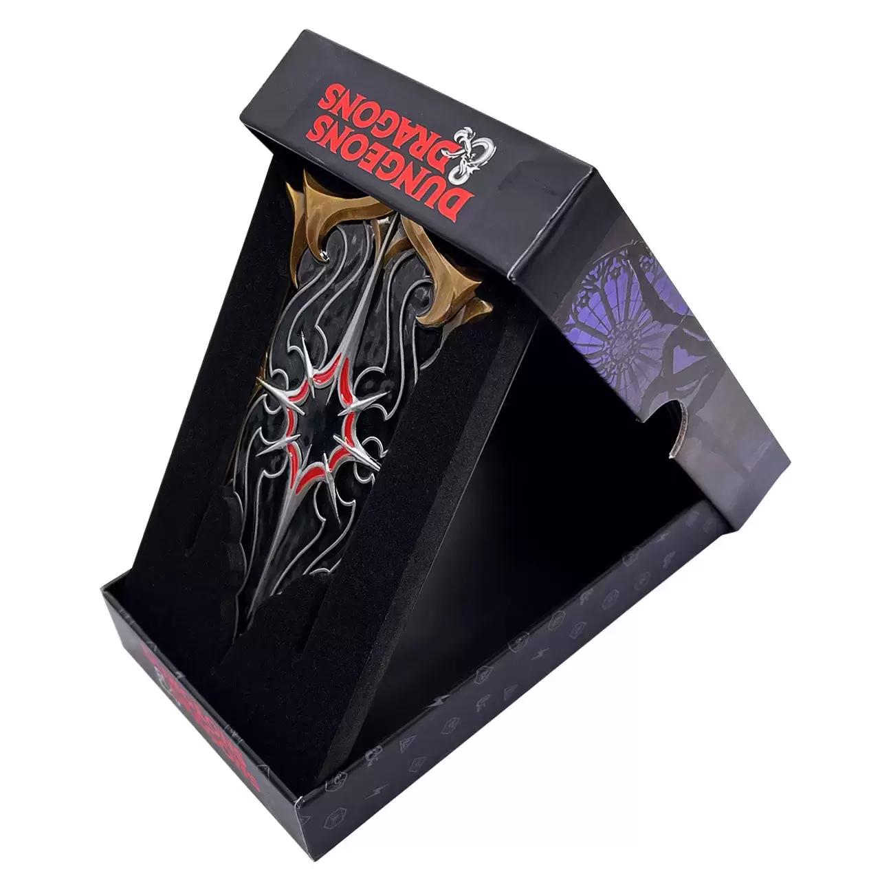Fanattik - Ingot & Metal Card - Dungeons & Dragons - Drizzt : Lolth the Spider Queen