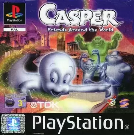 Jeux Playstation PS1 - Casper : Friend around the World