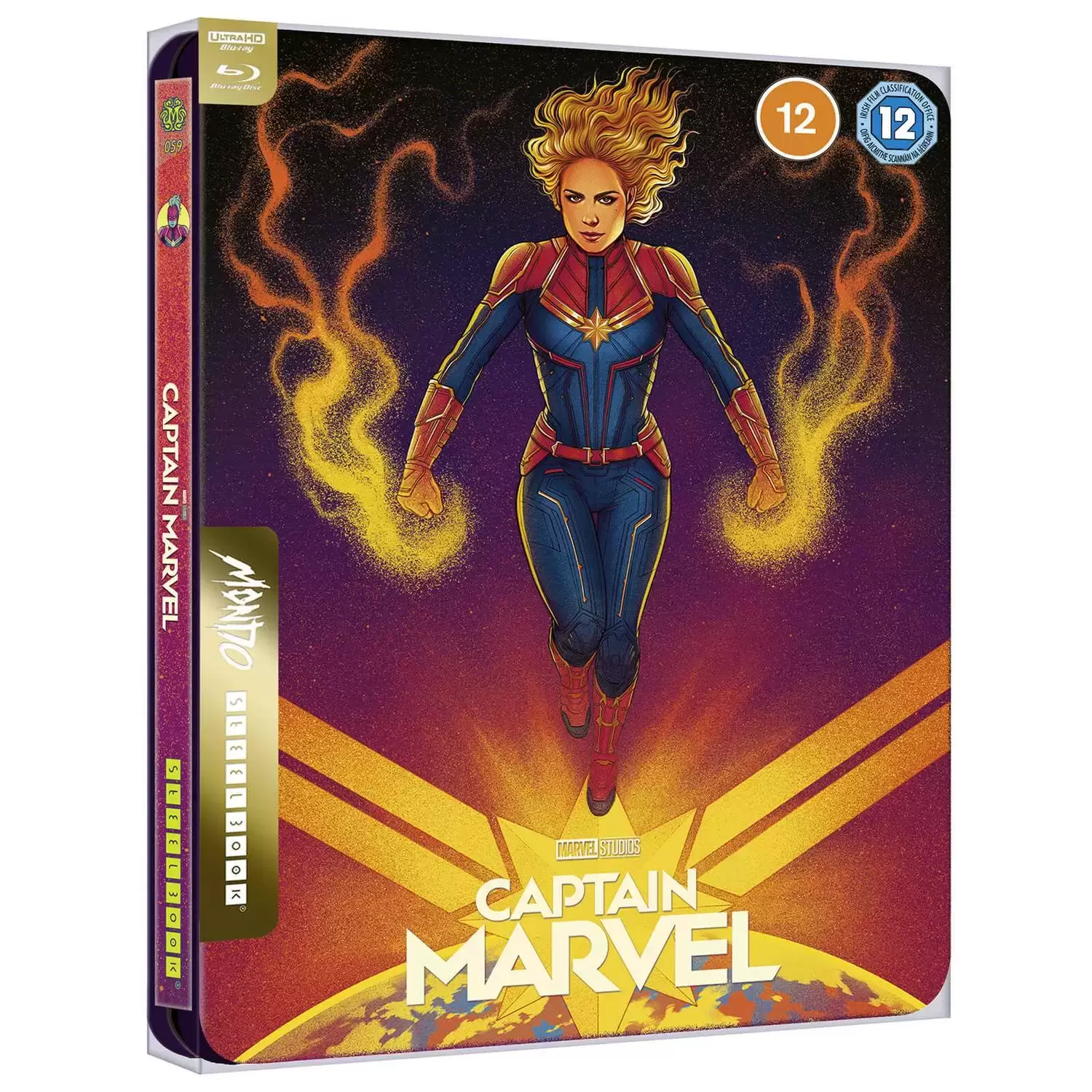 MONDO Steelbook - Captain Marvel