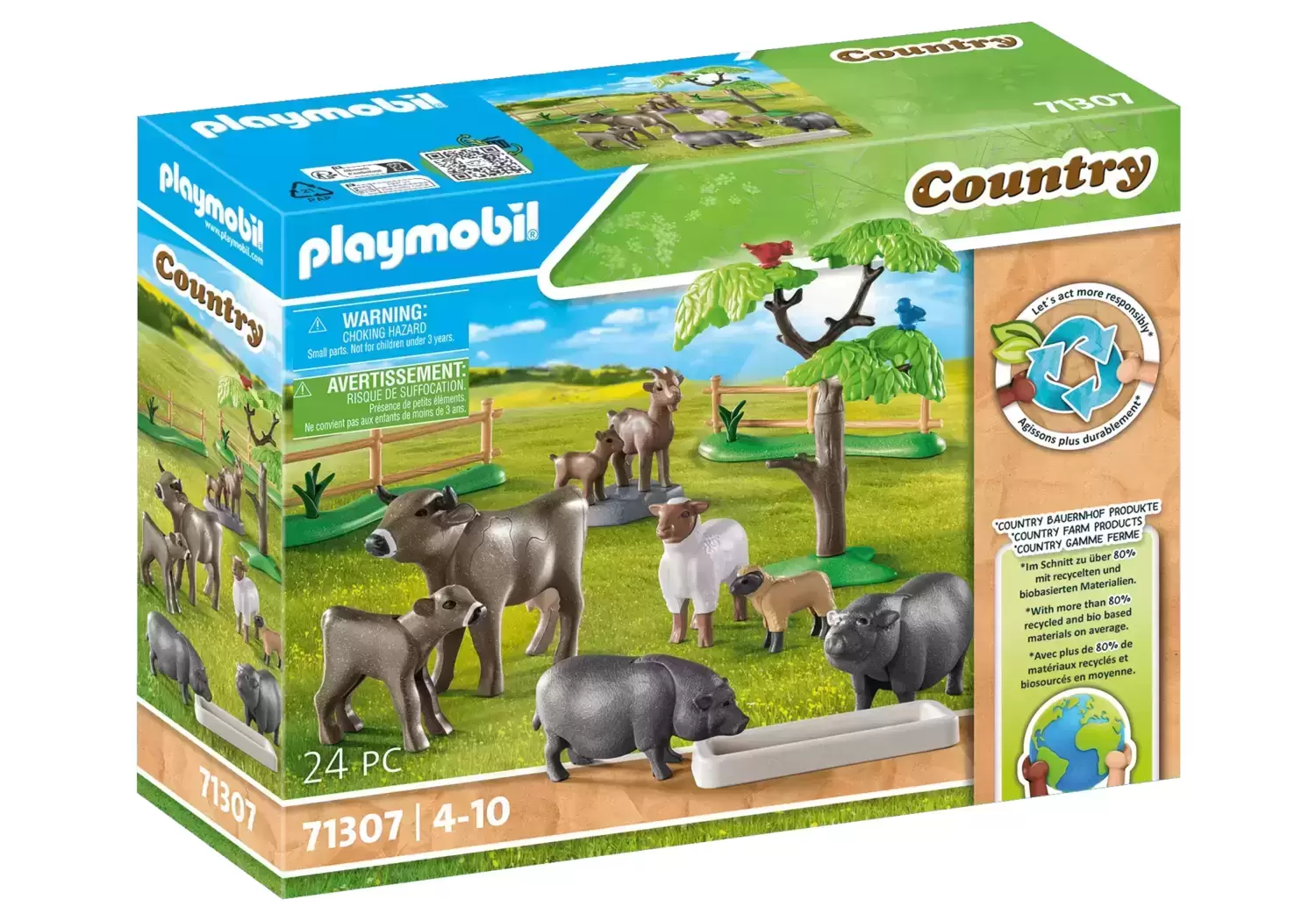 Playmobil Fermiers - Animaux de la ferme