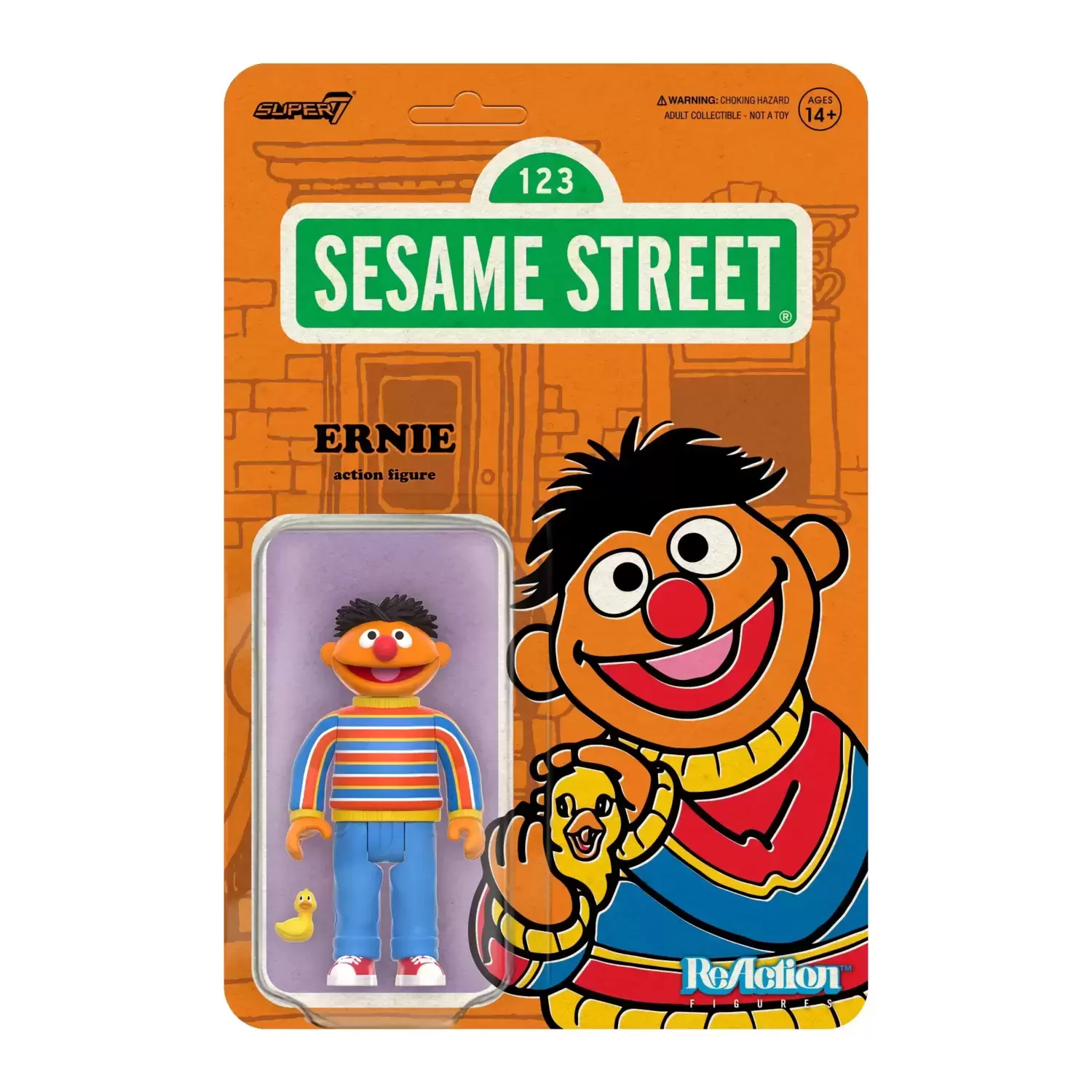 ReAction Figures - Sesame Street - Ernie