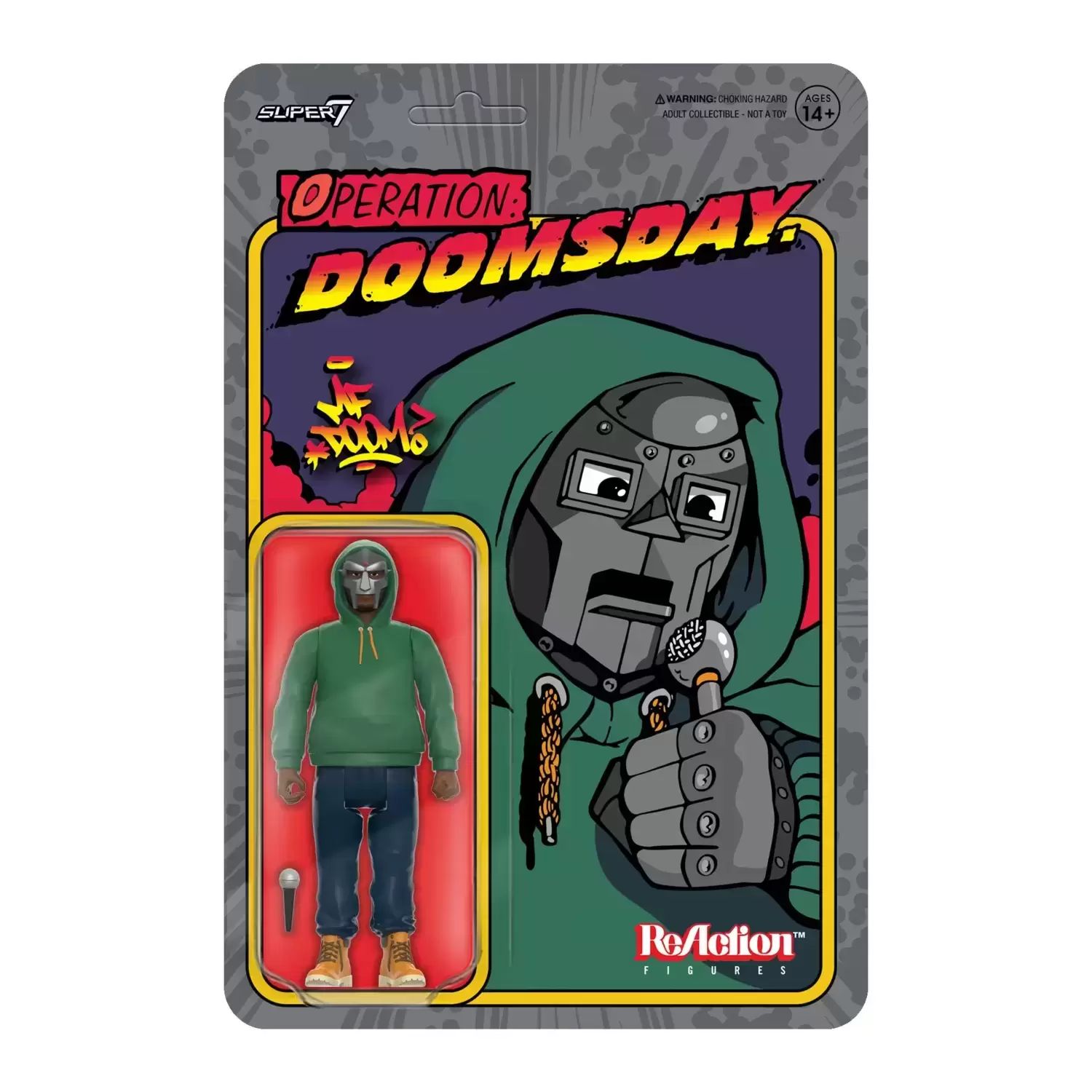 ReAction Figures - Operation: Doomsday - MF Doom
