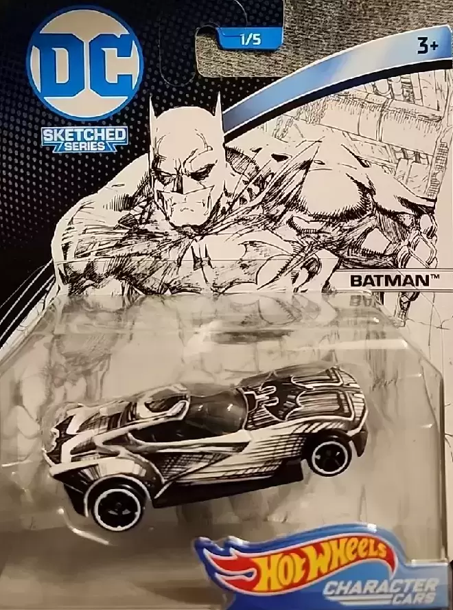 DC Comics Character Cars - Sketched Series Batman