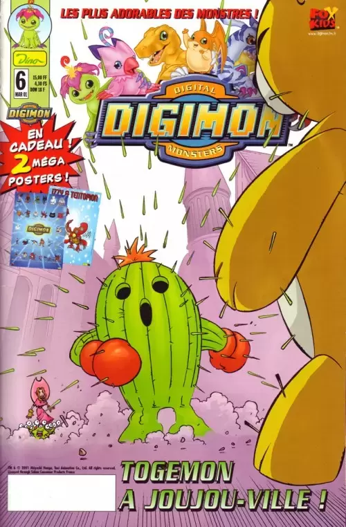 Digimon en Comics - Togemon à Joujou-ville !