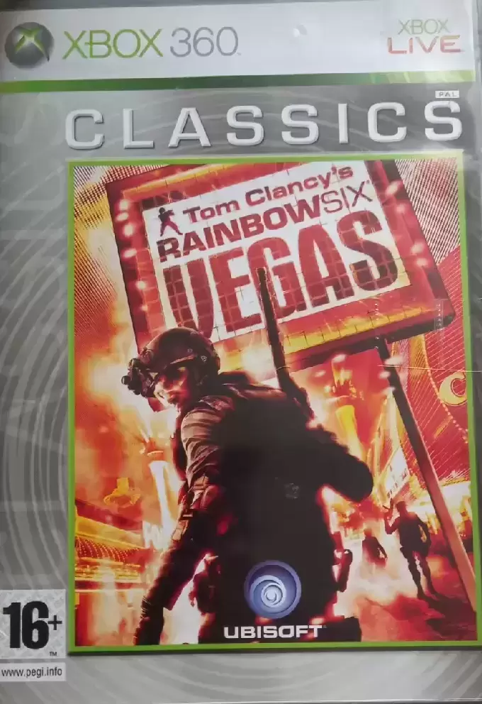 Jeux XBOX 360 - Tom Clancy\'s : Rainbow Six Vegas - Classics