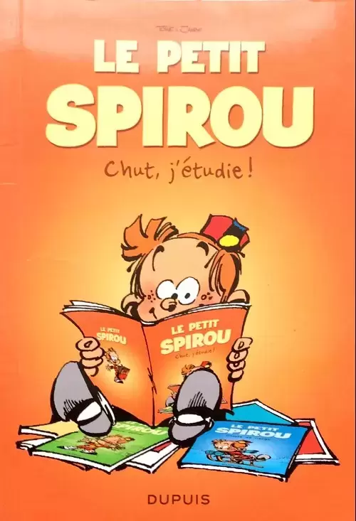 Le Petit Spirou - Publicitaire - Chut, j\'étudie !