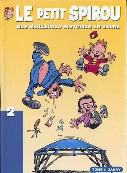 Le Petit Spirou - Publicitaire - Mes meilleures histoires en jaune