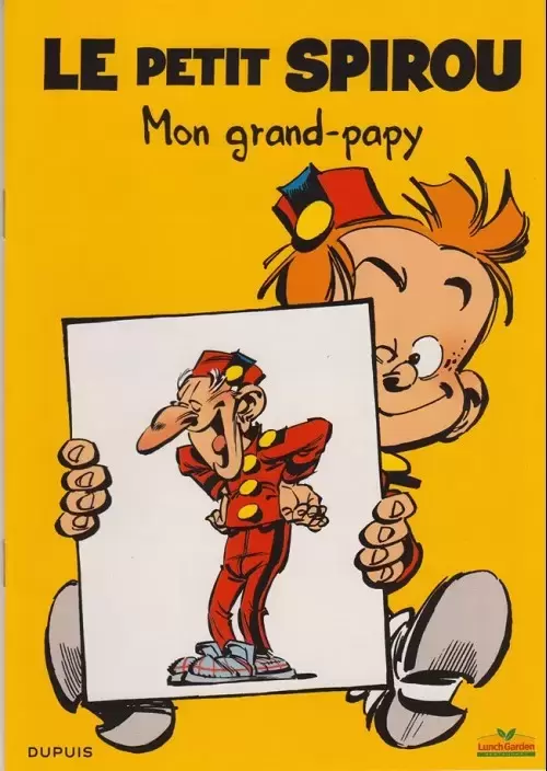 Le Petit Spirou - Publicitaire - Mon grand-papy/mijn opa