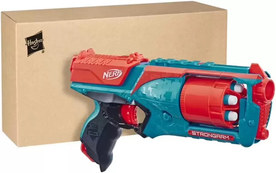 Nerf N-Strike Elite - Strongarm Bleu et Rouge