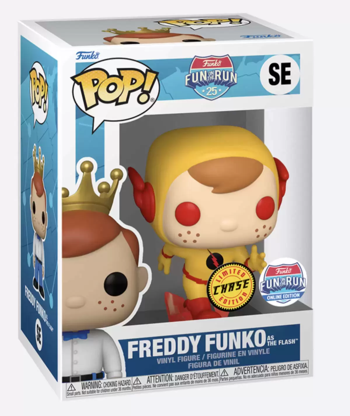 POP! Funko - Freddy Funko as The Flash Chase