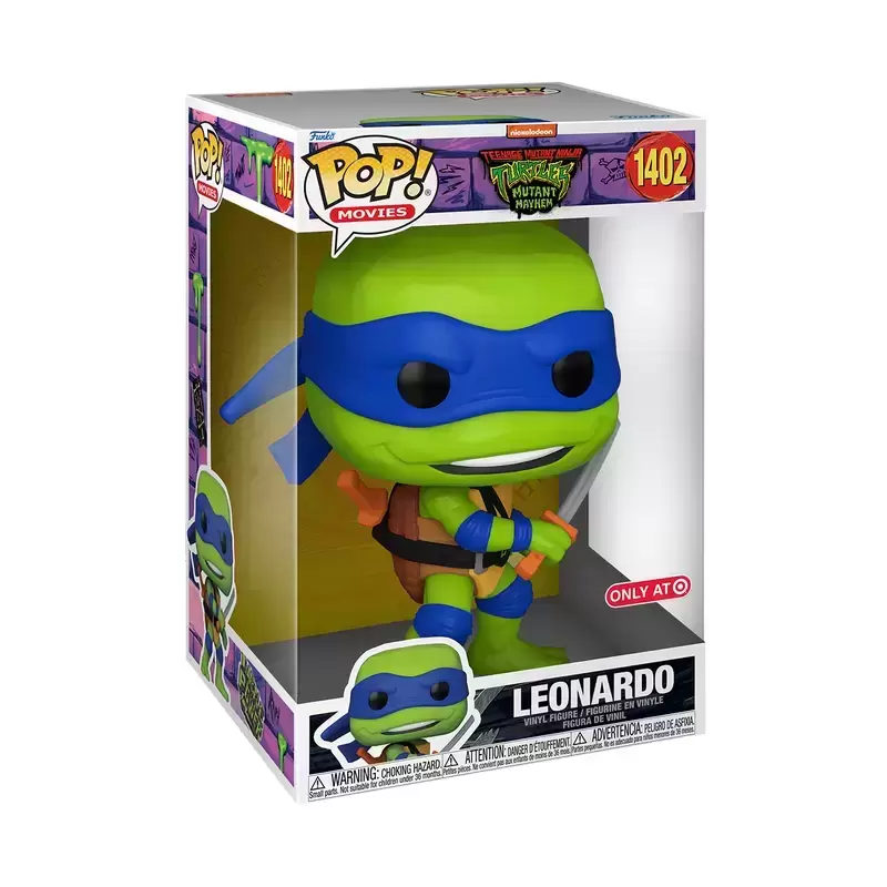 POP! Movies - Teenage Mutant Ninja Turtles Mutant Mayhem - Leonardo 10\'\'