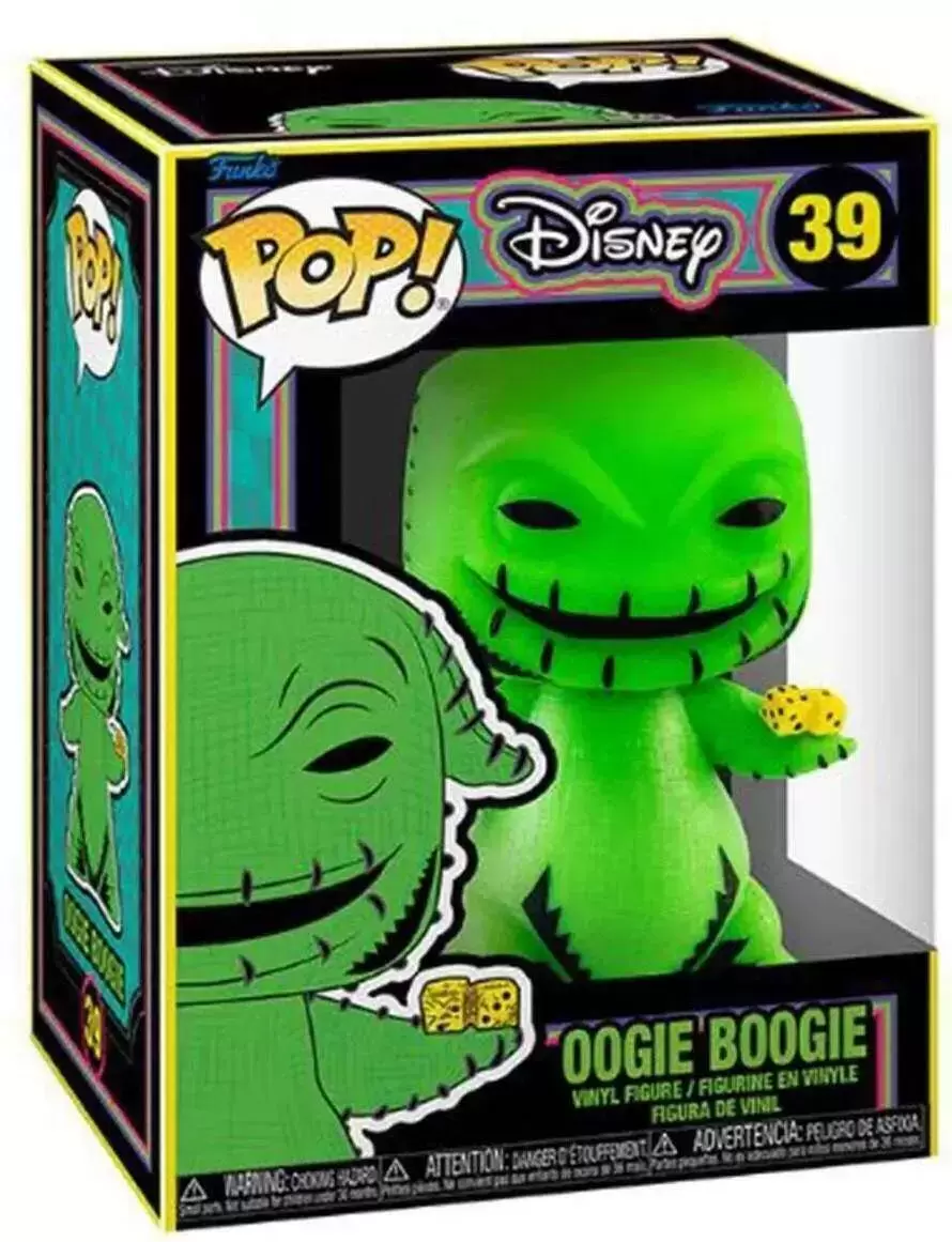 POP! Disney - The Nightmare Before Christmas - Oogie Boogie Blacklight