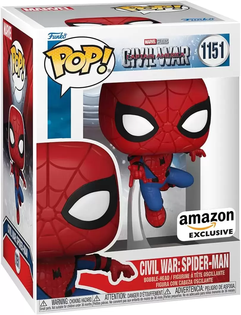 POP! MARVEL - Civil War - Spider-Man