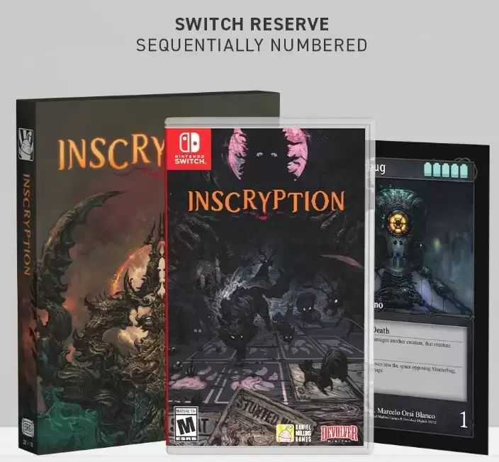 Jeux Nintendo Switch - Inscryption (Switch Reserve) - Special Reserve Games