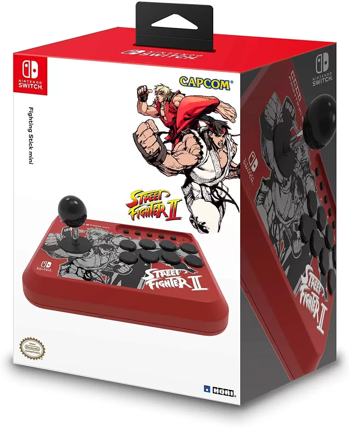 Arcade Stick - Fighting Stick Mini Nintendo Switch - Street Fighter II Edition (Ryu & Ken)