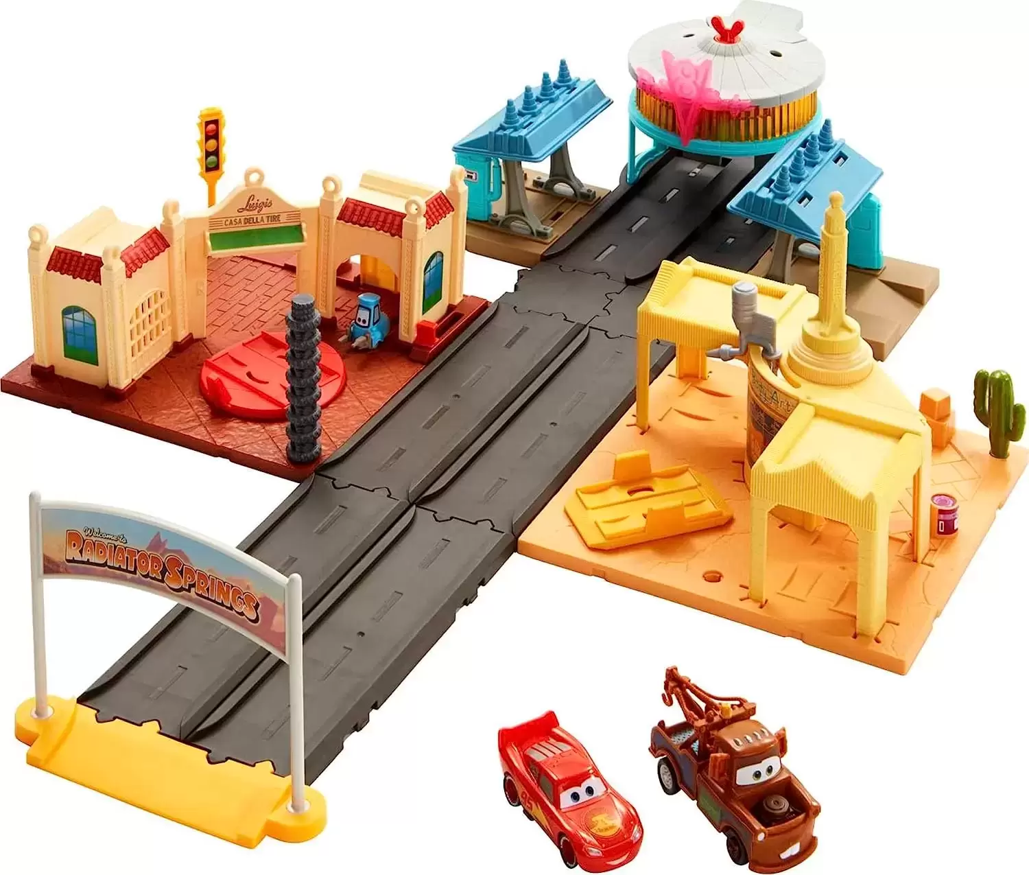 Cars - Playsets - Radiator Springs Tour - Cars On The Road