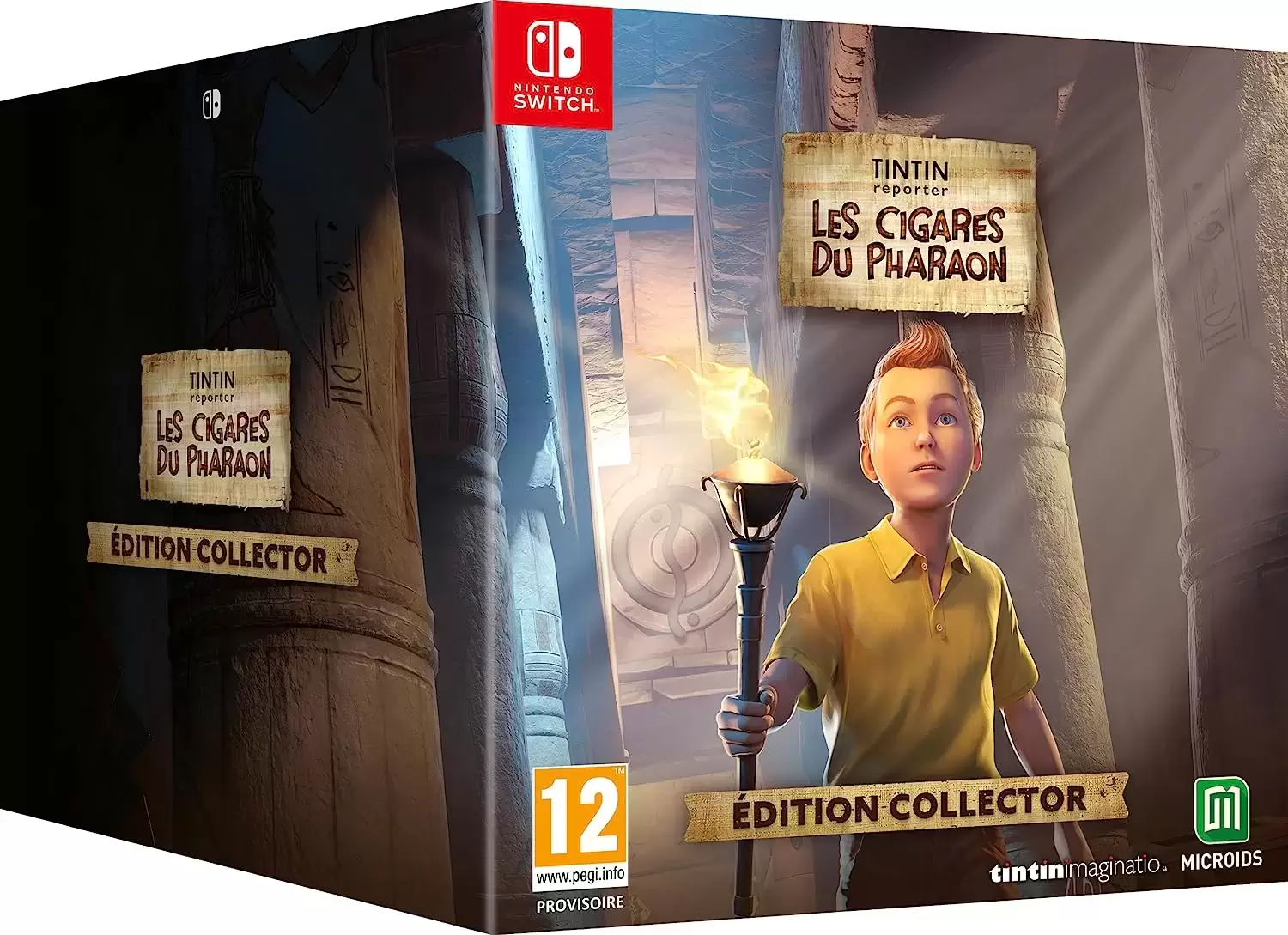 Jeux Nintendo Switch - Tintin Reporter : Les Cigares du Pharaon (Collector Edition)