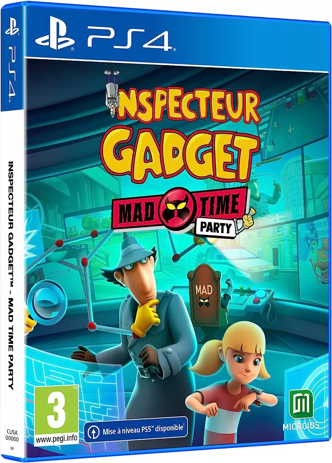 Jeux PS4 - Inspecteur Gadget : Mad Time Party