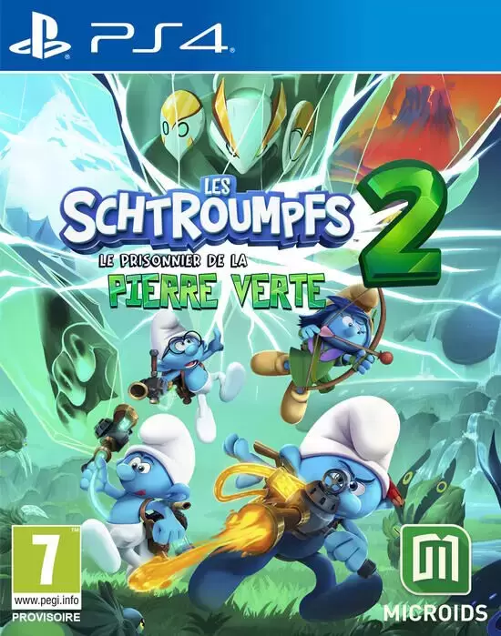 Jeux PS4 - Les Schtroumpfs 2 : Le Prisonnier de la Pierre Verte