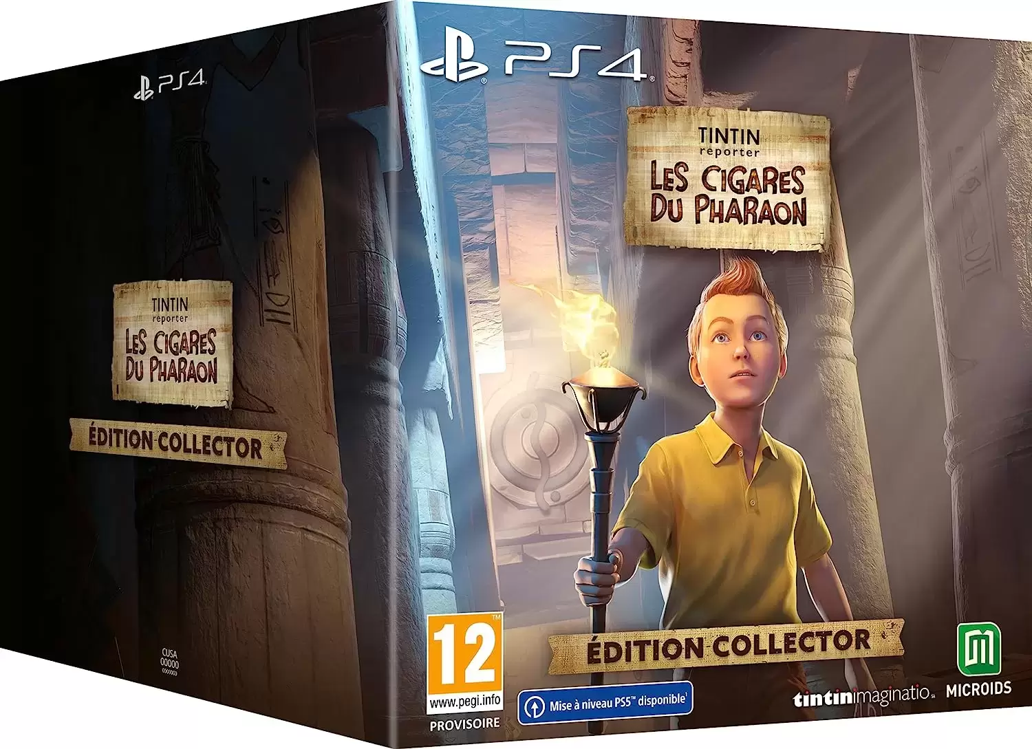 PS4 Games - Tintin Reporter : Les Cigares du Pharaon (Collector Edition)