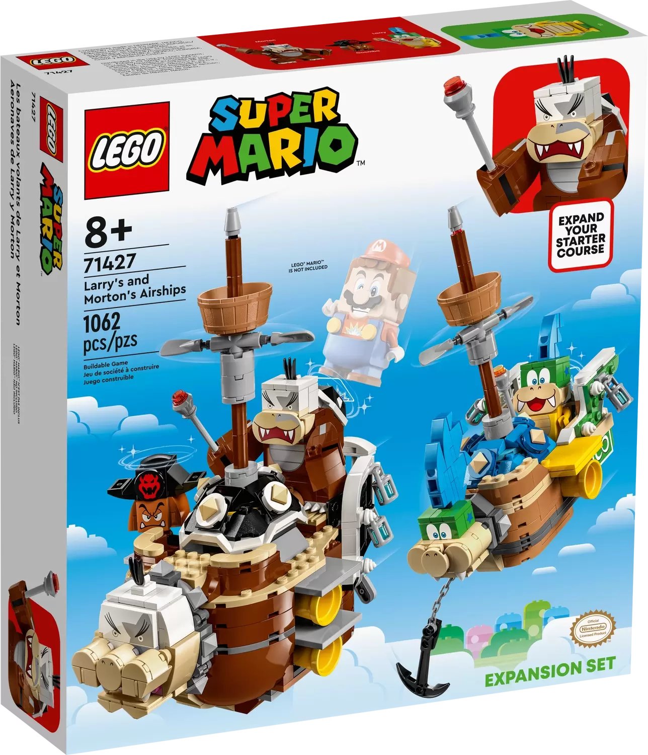 LEGO Super Mario - Larry\'s and Morton’s Airships Expansion Set