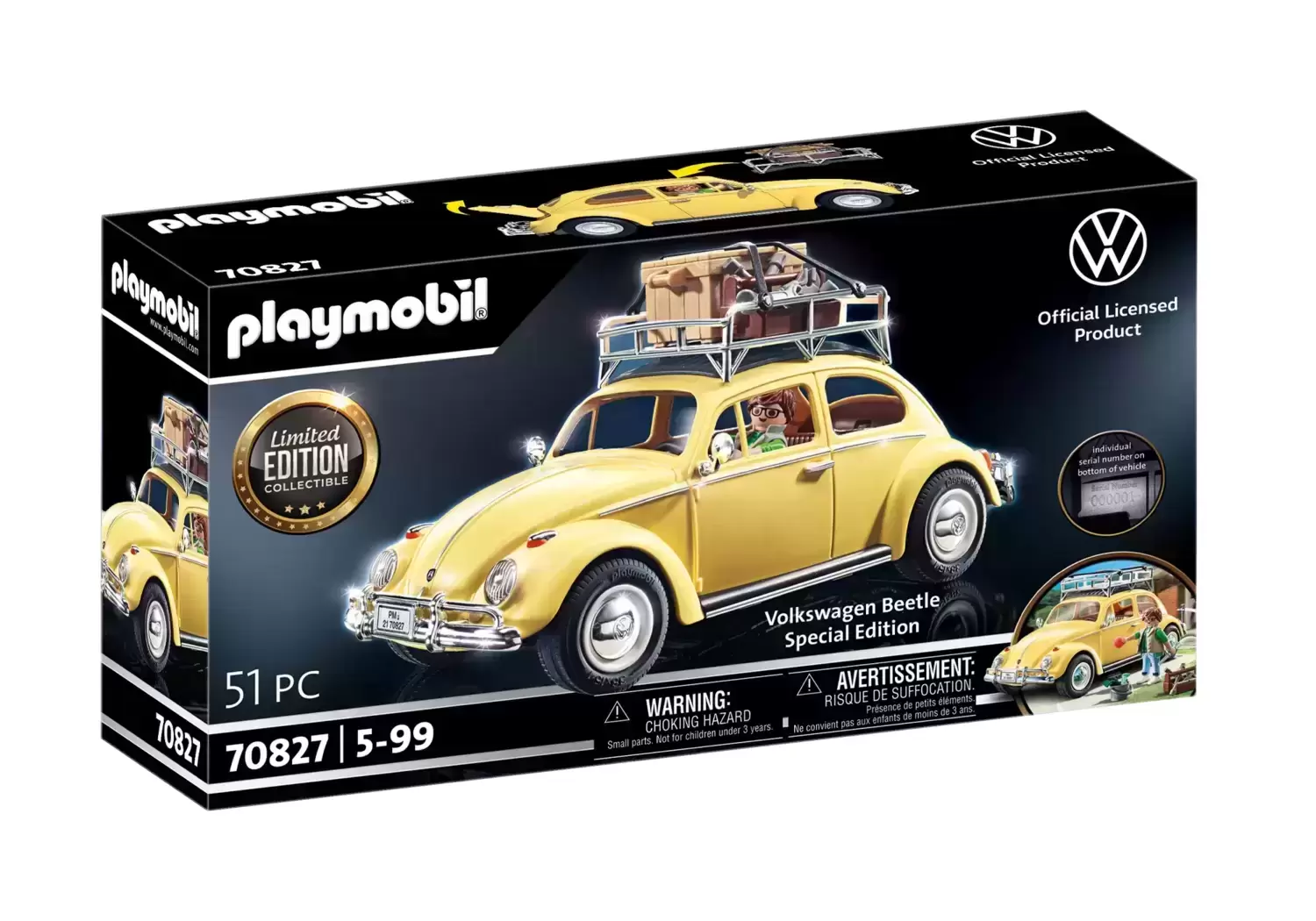 Playmobil Classic Cars - Volkswagen Coccinelle - Edition spéciale