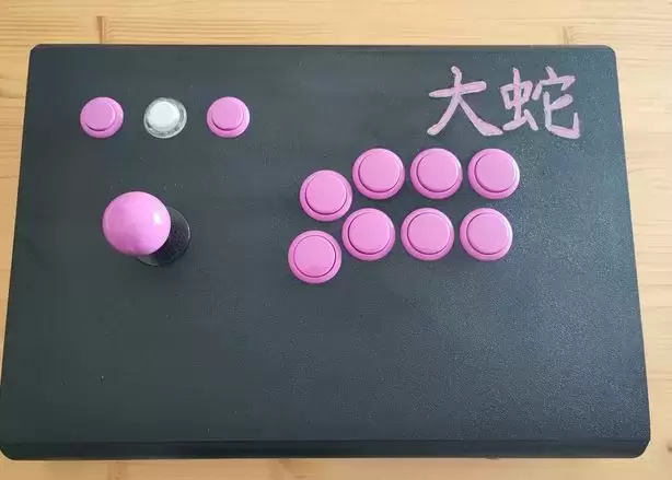 Arcade Stick - SYG - Arcade Stick “Great Orochi” 3D printed