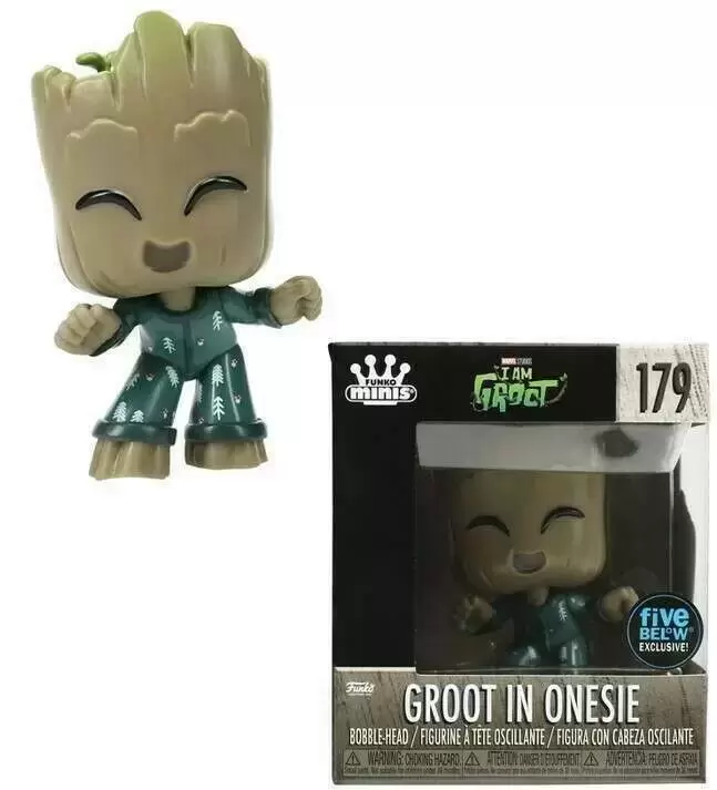 Funko Pop! Marvel: I Am Groot - Groot in Onesie (Dancing) Vinyl