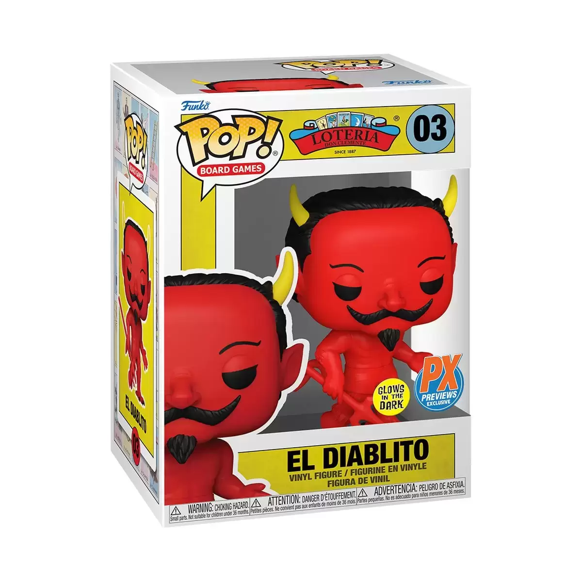 POP! Board Game - Loteria - El Diablito GITD