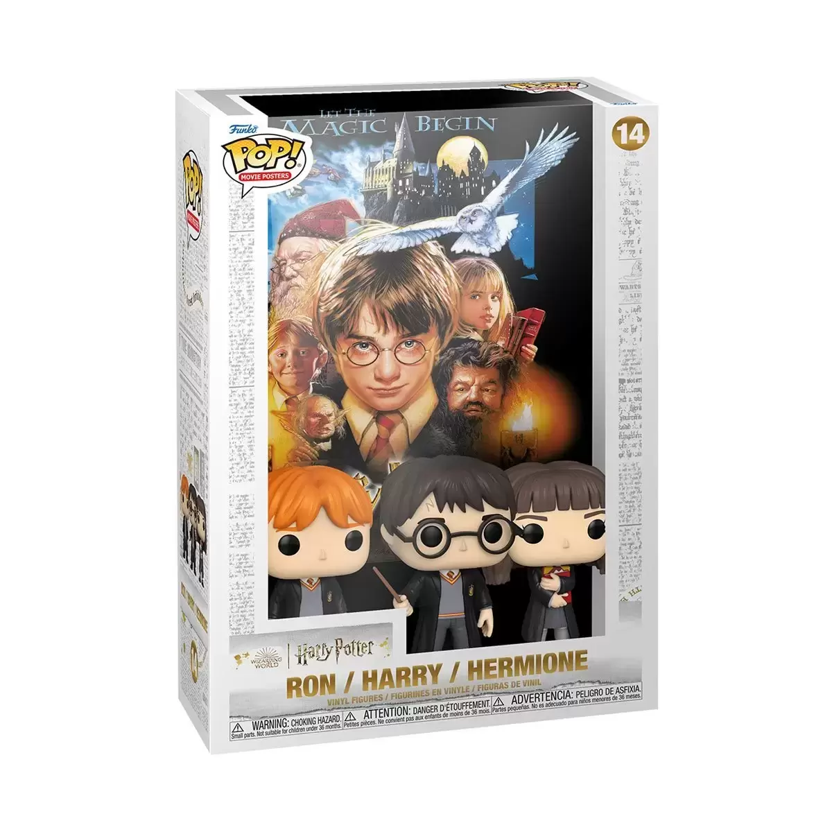 POP! Movie Posters - Harry Potter - Ron / Harry / Hermione