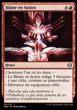 Tous Phyrexians - Blâme en fusion