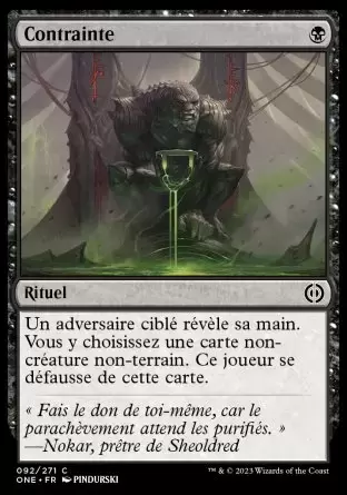 Tous Phyrexians - Contrainte