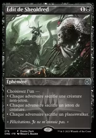 Tous Phyrexians - Édit de Sheoldred