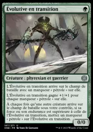 Tous Phyrexians - Évolutive en transition