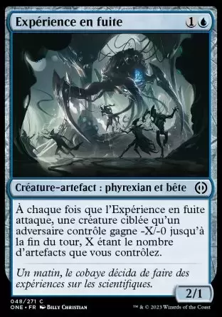 Tous Phyrexians - Expérience en fuite