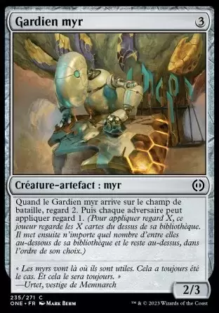 Tous Phyrexians - Gardien myr