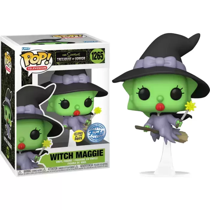 POP! Television - The Simpsons - Witch Maggie GITD