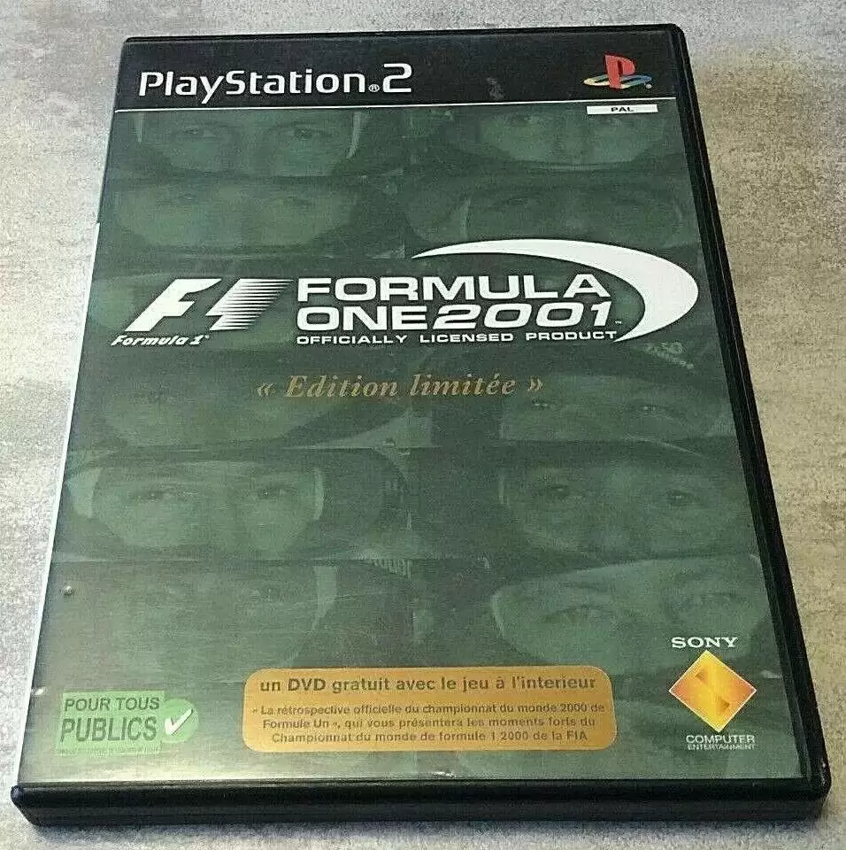 Jeux PS2 - Formula One 2001 Edition limitée