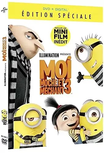 Film d\'Animation - Moi, Moche et méchant 3 [Édition spéciale-DVD + Digital]